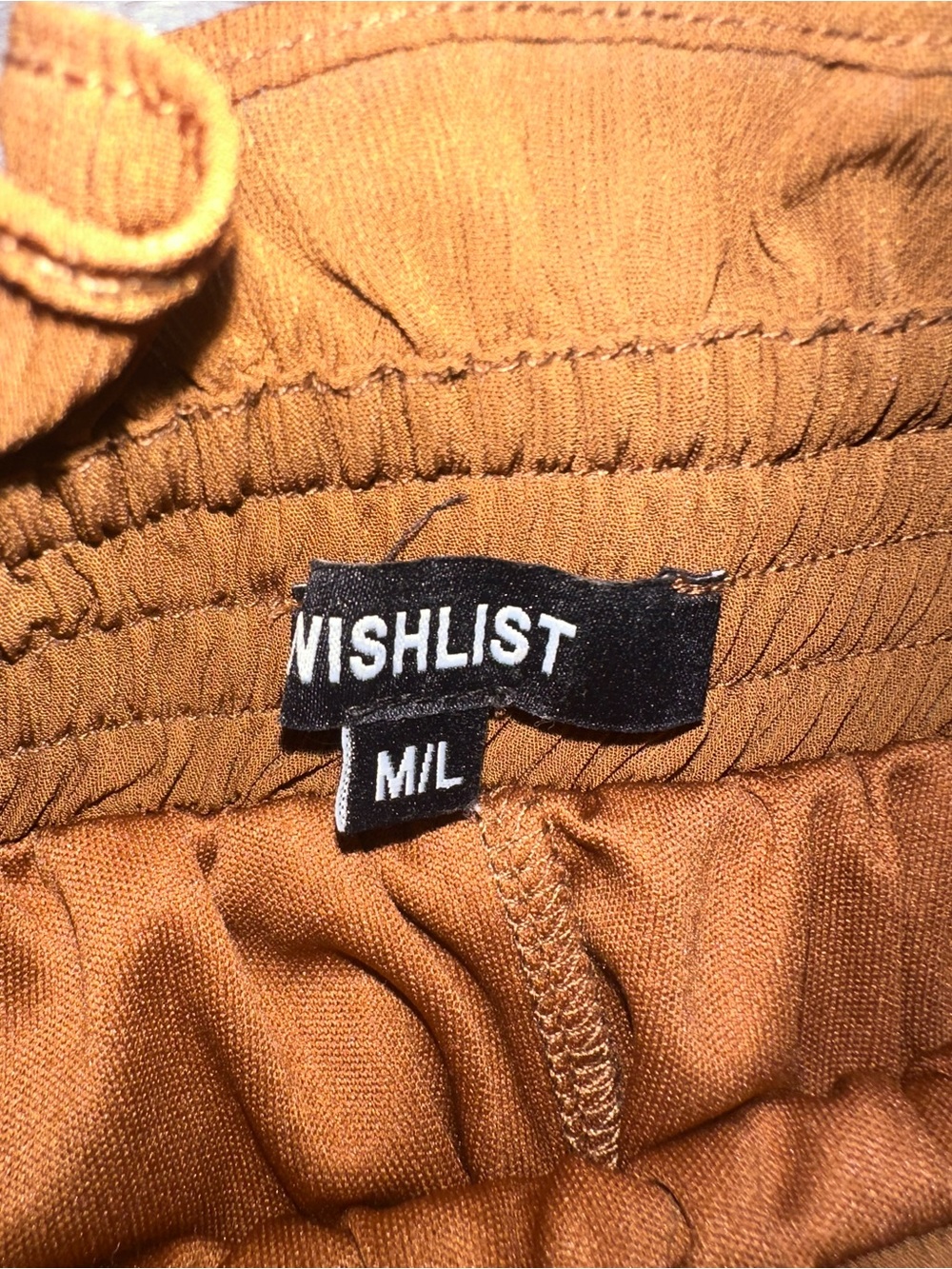 Wishlist Women's Tiered Maxi Skirt in Brown - Picture 4 of 5